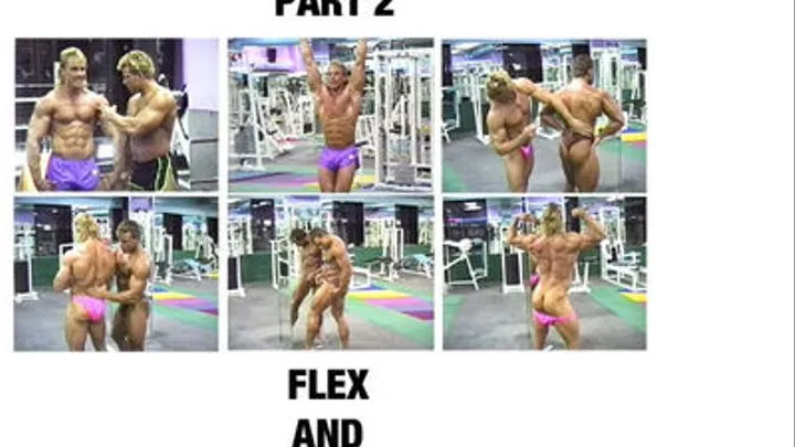 CANADIAN MUSCLEHUNK WORKOUT PART 2 FLEX AND GOLDEN EAGLE Quicktime .