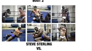 HOLLYWOOD MUSCLEHUNK WRESTLING 2 BOUT 4 STEVE STERLING VS. VIC SILVER Quicktime .