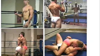 YOUNG MUSCLESTUDS WRESTLING 1 RANDY PAGE VS. THOMAS MAGNUM Quicktime .