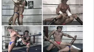 HOLLYWOOD MUSCLEHUNK WRESTLING 4 BOUT 3 STEVE STERLING VS. THE GOLDEN BOY Quicktime .