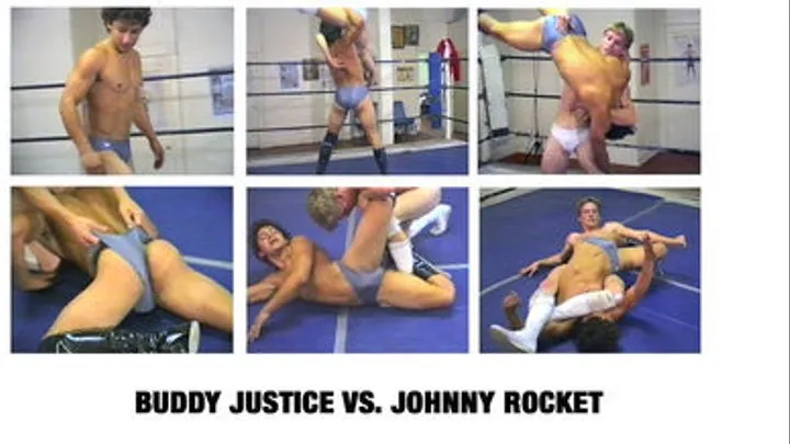 ARENA WRESTLING 5 BOUT 1 JOHNNY ROCKET VS.BUDDY JUSTICE Quicktime .