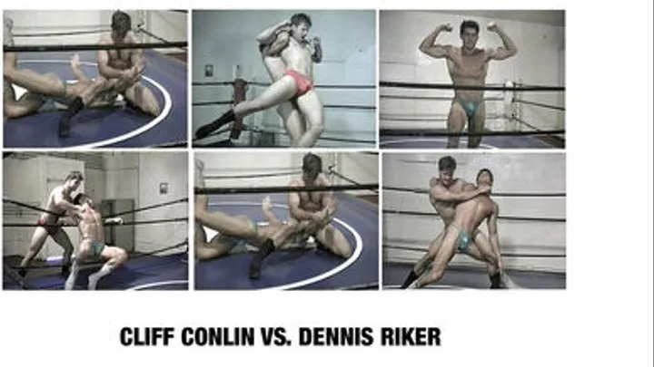 YOUNG MUSCLESTUDS WRESTLING 2 BOUT 2 CLIFF CONLIN VS. DENNIS RIKER Quicktime .