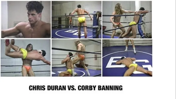 YOUNG MUSCLESTUDS WRESTLING 2 BOUT 1 CHRIS DURAN VS. CORBY BANNING Quicktime .