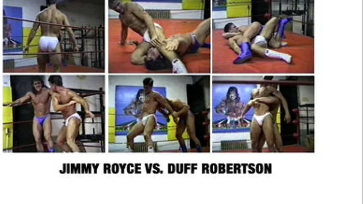 CANADIAN MUSCLEHUNK WRESTLING 2 BOUT 3 JIMMY ROYCE VS. DUFF ROBERTSON Quicktime .