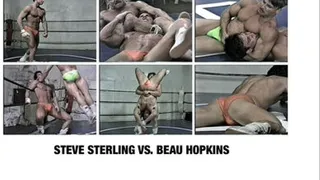 CANADIAN MUSCLEHUNK WRESTLING 2 BOUT 2 STEVE STERLING VS. BEAU HOPKINS Quicktime .