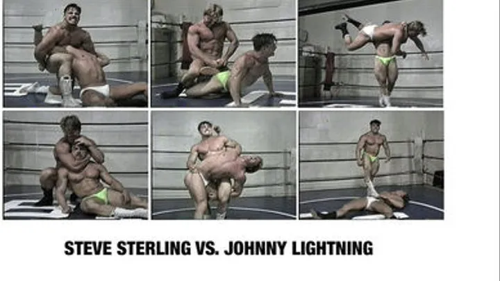 CANADIAN MUSCLEHUNK WRESTLING 2 BOUT 1 STEVE STERLING VS. JOHNNY LIGHTNING Quicktime .