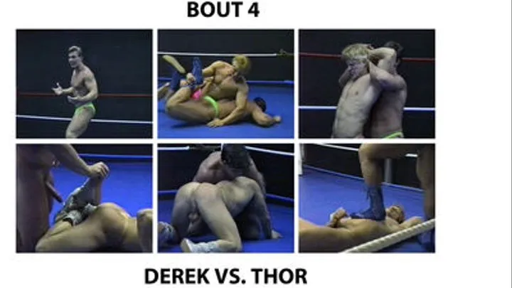 CANADIAN NUDE PRO WRESTLING 2 BOUT 4 DEREK VS. THOR