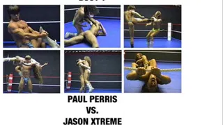 CANADIAN MUSCLEHUNK WRESTLING 7 BOUT 1 PAUL PERRIS VS. JASON XTREME Quicktime .