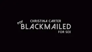 Christina Carter, Blackmailed Sex