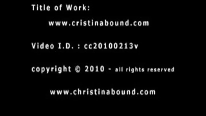 Christina Suspension Bondage