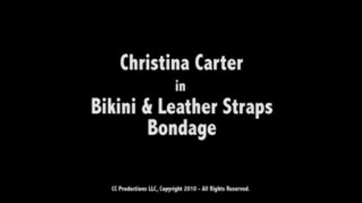 Christina Carter in Bikini Straps Bondage