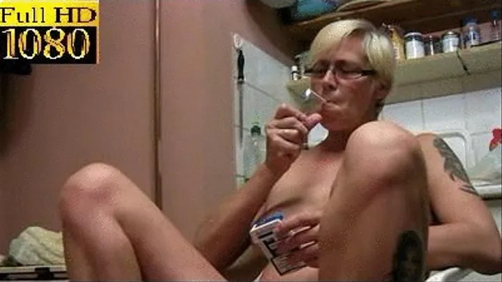 430: Smoking naked couple