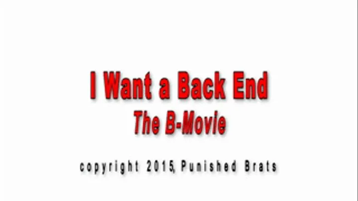 I Want A Back End Episodes 4-5