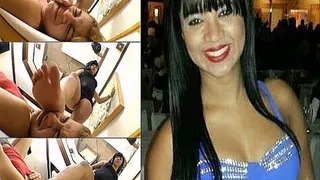 KARATEKA FEET FACE FATAL KICKING - new top brunette girl POCAHONTAS " THE REVELATION " - NEW MF 2013 - CLIP 02 - exclusive MF