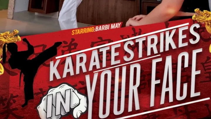 KARATE STRIKES IN YOUR FACE - VOL # 165 - TOP GIRL BARBI MAY - NEW MF NOV 2021 - clip 01 - never published - Exclusive girls MF video