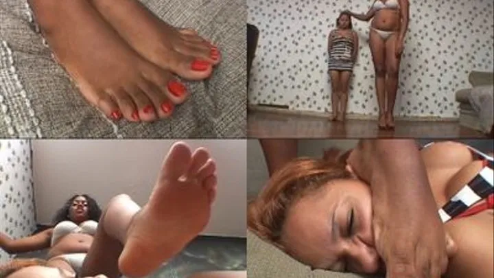 KARATEKA FEET FACE - mistress SUZANA GIANT - CLIP 1 - exclusive MF