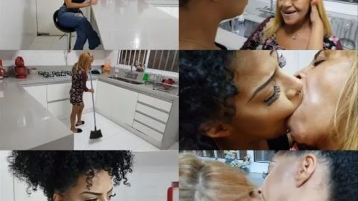 TABOO KISSES - MILF woman( 59 Years old ) vs (19 years old) - NEW MF JUL 2018 - CLIP 1 - serie Cinematic - never published