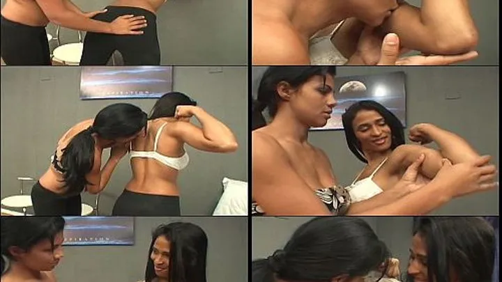 CHALLENGE OF COMPETITION OF MUSCLES - VOL # 07 - top girl ALEXIA vs top girl INIDIA - NEW MF 2013 - CLIP 02 - exclusive MF