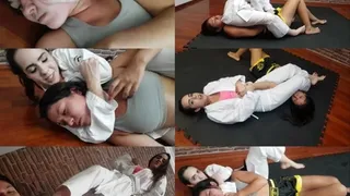 REAL FIGHT SUBMISSION - VOL # 179 - TOP GIRL GABRIELE DIAS the SPECIALIST IN JIU JITSU - BEST SELEER NEW MF DEZ 2018 - CLIP 6
