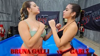 REAL FIGHT - FEMALE FIGHT OIL - VOL #247 - BRUNA GALLI vs GABI X - NEW VIDEO MF - FULL VERSION