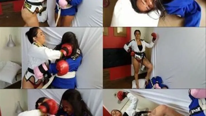 BOXING REAL KNOCKOUT - new girl GABRIELE BRUNETTE - NEW MF OCT 2015 - CLIP 2 - EXCLUSIVE MF