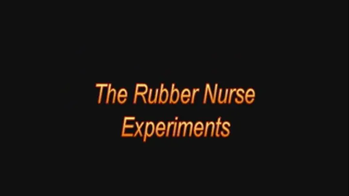 The nurse experiments pt. 1