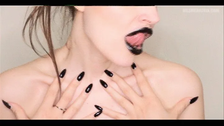 Black Nails, Black Lips...