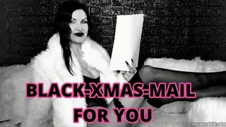 BLACK-XMAS-MAIL FOR YOU