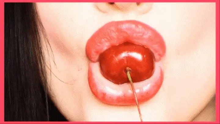 OBEY CHERRY (Cherry's Trance) TONGUE/LIPS SCENE binaural beats