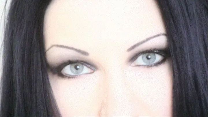 BLACK HAIR + BLUE EYES = 100% H**!