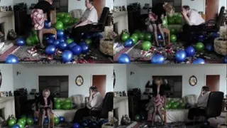 Second 100 balloon pop