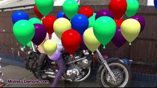 Motorbiking Balloons 1