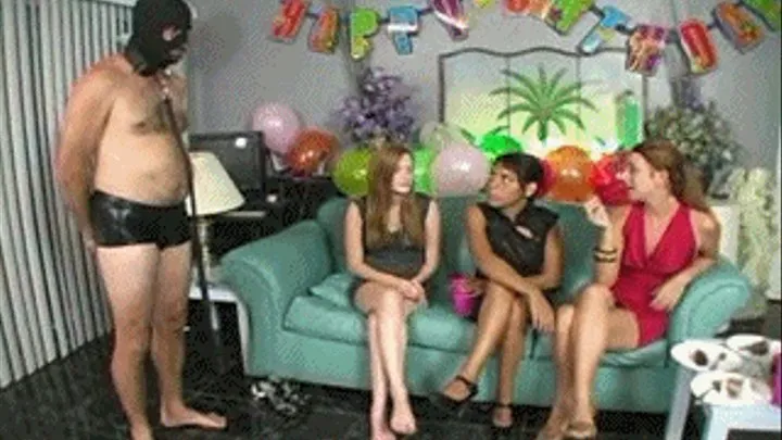 Bday Ballbusting game