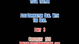 Tessa Taylor Foot Domination (Part 3)