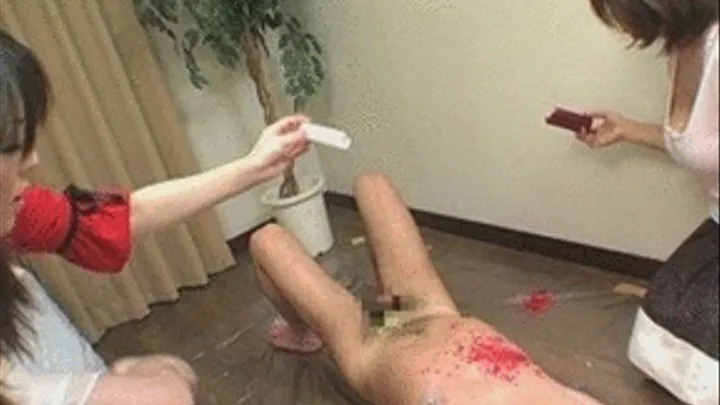 Naked Ponyboy Got His Body Poured With Hot Wax And Shaved With Cream! - Part 2