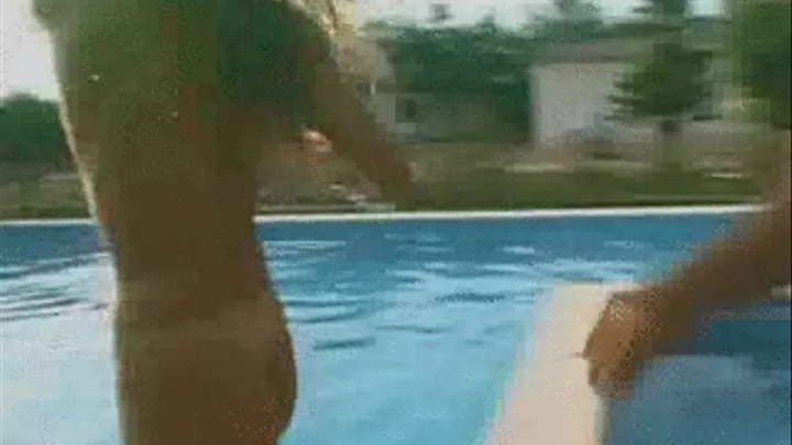 Raunchy Young Girla Having Sex At The Poolside - Horny Hussy's And Horny Hung Men Doing What They Want!