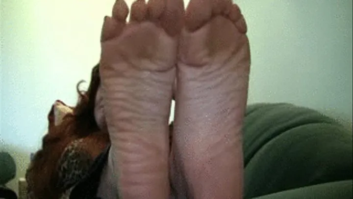 Ava's Candid Stinky Soles Part 1