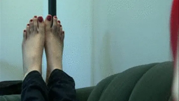 18 year old Ariel's Super long toes Part 2