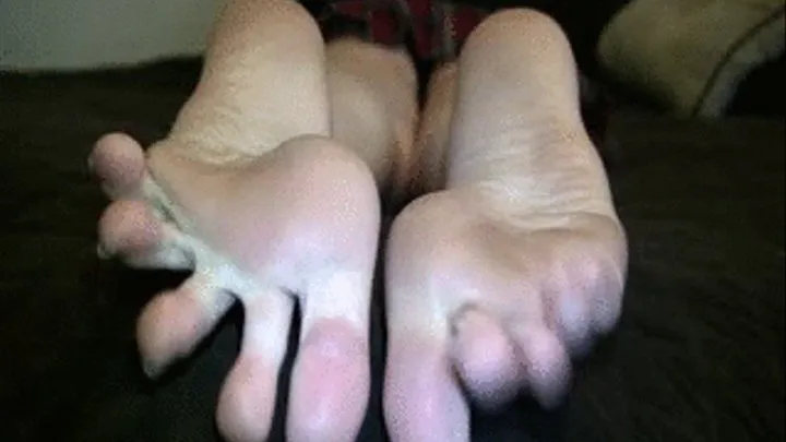 Roxanne's Candid Stinky Soles Part 1