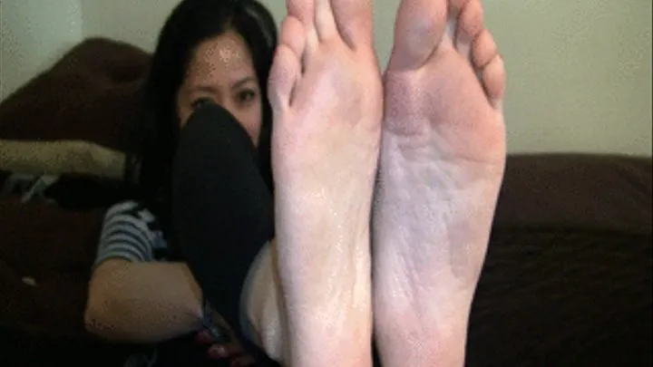 Angela's Candid Stinky Soles Part 14