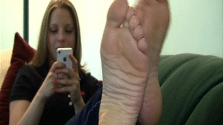 Carly's Candid Stinky Soles Part 3