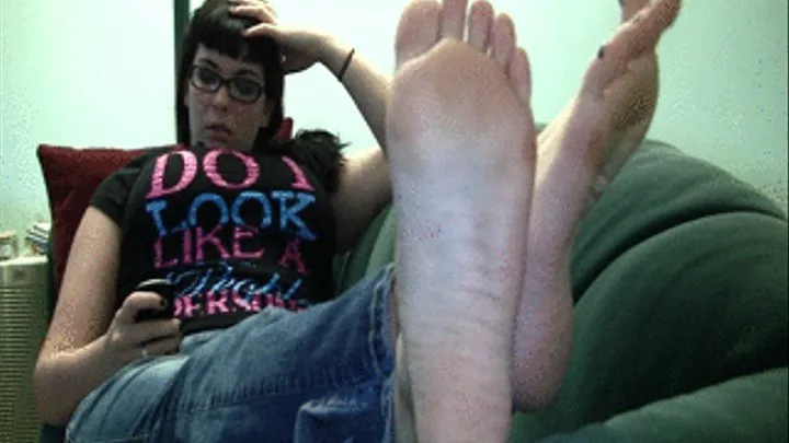 Lily's Candid Stinky Soles Part 4