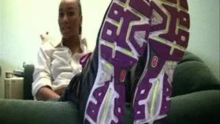 Naomi's Candid Stinky Size 11 Soles Part 15