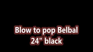 Belbal 24"(B 250) black blow to pop