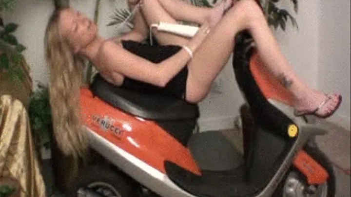 Lexi Masturbates on her Scooter