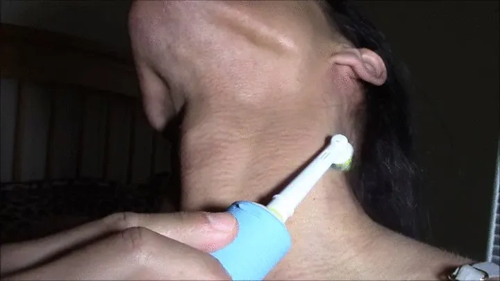 Neck and toothbrush