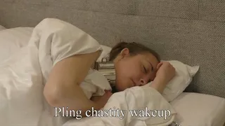 Pling chastity wake up