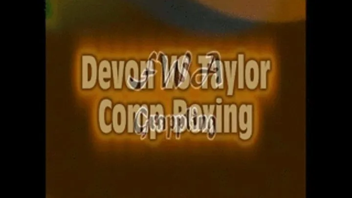 Competitve boxing devon taylor 3