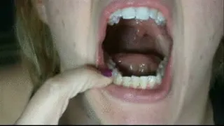 Big Big Mouth and Teeth Picking