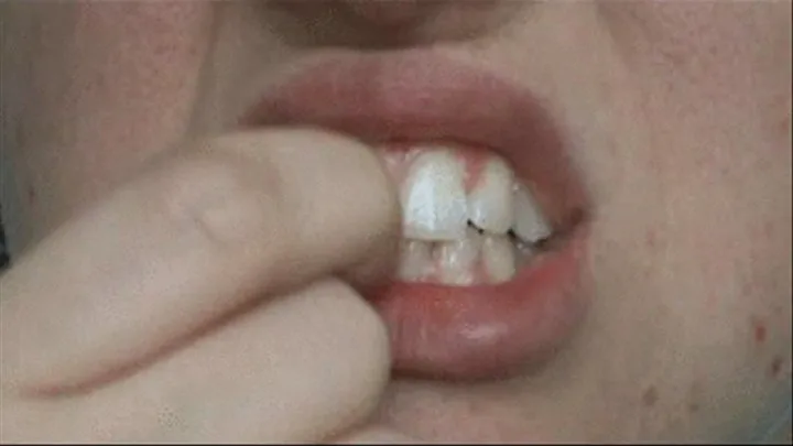 Gotta Pick My Teeth with My Nail!